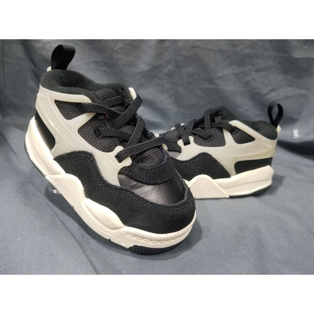 Nike Toddlers Jordan 4 RM (TD) Black/Grey Size 6 NEW NO BOX!